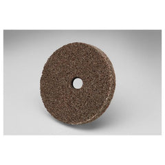 Scotch-Brite EXL Unitized Wheel XL-UW 6A Medium 2″ × 1/4″ × 1/4″ - Exact Tool & Supply