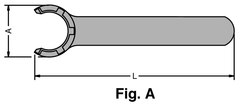 ER20M Spanner Wrench - Mini - Exact Tool & Supply
