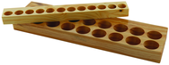 TG100 - Wood Tray - 59 Pcs. - Exact Tool & Supply