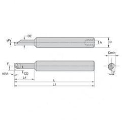 GSPI37562515225R STEEL SHANK - Exact Tool & Supply