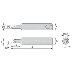 CTPI32262590647R WG STEEL PROFILING BAR - Exact Tool & Supply