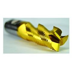 1" Dia. - 6-1/2" OAL - TiN M42 - Roughing SE EM - 3 FL - Exact Tool & Supply