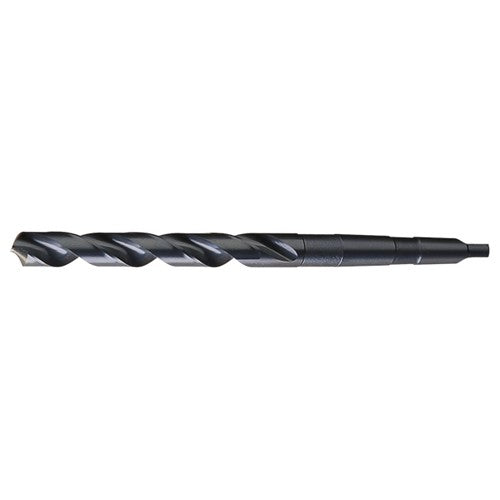 7/8 RHS / RHC HSS 118 Degree Radial Point Taper Shank Taper Length Drill - Steam Oxide - Exact Tool & Supply