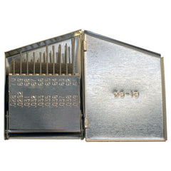 #61 - #80 165 20Piece Drill Blank Set - Exact Tool & Supply