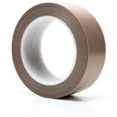 1-1/2X36 YDS 5451 BROWN PTFE GLASS - Exact Tool & Supply