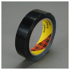 24 mm × 66 m Scotch Colored Film Tape Black Alt Mfg # 61635 - Exact Tool & Supply