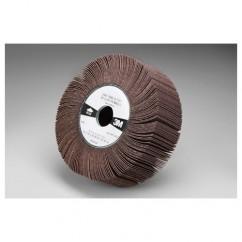 6 x 2 x 1" - 80 Grit - Aluminum Oxide - Cloth Wheel 244E - Exact Tool & Supply