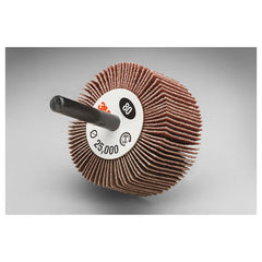‎3M Flap Wheel Type 83 244D 1-1/2″ × 1/2″ × 1/4″ 80 X-weight - Exact Tool & Supply