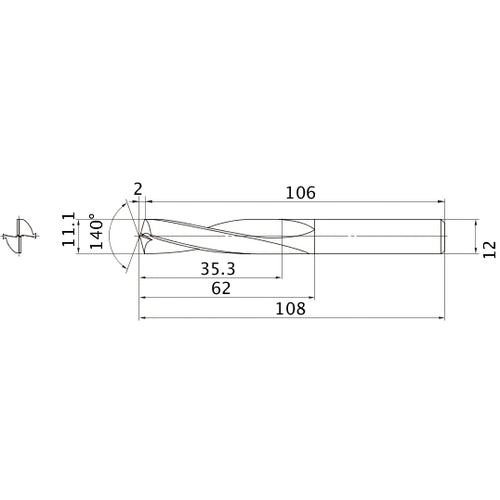 MAE1110MB CARB DRILL