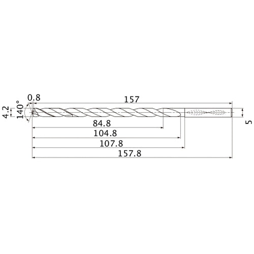 MNS0420X20DB CARB DRILL