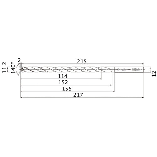 MNS1120X10DB CARB DRILL