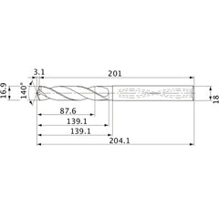MVS1690X05S180 CARB DRILL