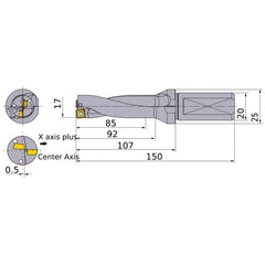 MVX1700X5F20 INDX DRILL