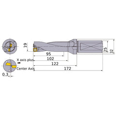 MVX1900X5F25 INDX DRILL