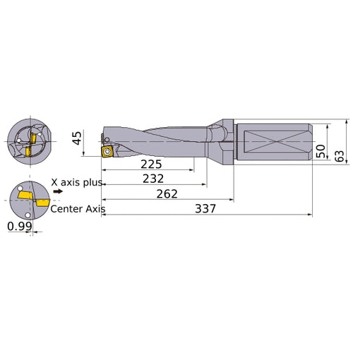 MVX4500X5F50 INDX DRILL