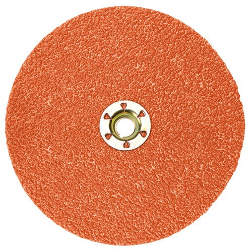 ‎3M Cubitron II Fibre Disc 987C TN Quick Change 4-1/2″ 60+ - Exact Tool & Supply