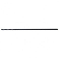 #34 RHS / RHC HSS 135 Degree Split Point 12″ Aircraft Extension Drill - Steam Oxide - Exact Tool & Supply