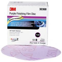 3 - P1200 Grit - 30368 Film Disc - Exact Tool & Supply