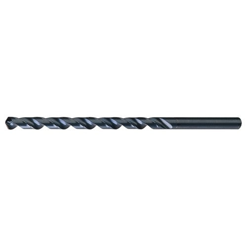 1/8″ RHS / RHC HSS 118 Degree Notched Point Heavy Duty Extra Long Drill - Steam Oxide - Exact Tool & Supply