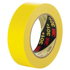 3M Performance Yellow Masking Tape 301+ 48 mm × 55 m Individually Wrapped - Exact Tool & Supply