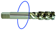 1-1/2-6 Dia. - H4 - 4 FL - Std Spiral Flute Tap - Blue Ring - Exact Tool & Supply