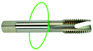 1-8 Dia. - H4 - 3 FL - Std Spiral Flute Tap - Green Ring - Exact Tool & Supply