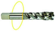 1-1/2-6 Dia. - H4 - 4 FL - Std Spiral Flute Tap - Yellow Ring - Exact Tool & Supply