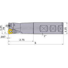 AJXU12R202WA20S INDEXABLE ENDMILL