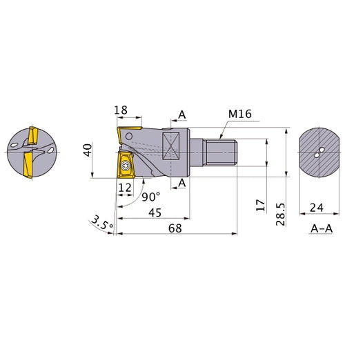 AQXR402M16A45 INDX EM