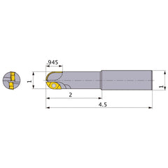 SRM216SAS2 INDEXABLE ENDMILL