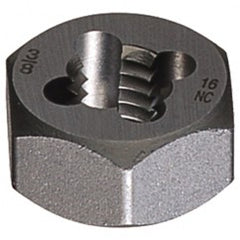 ‎9/16-18 0650 Carbon Steel Hexagon Rethreading Die - Exact Tool & Supply