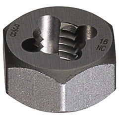 ‎9/16-12 0650 Carbon Steel Hexagon Rethreading Die - Exact Tool & Supply