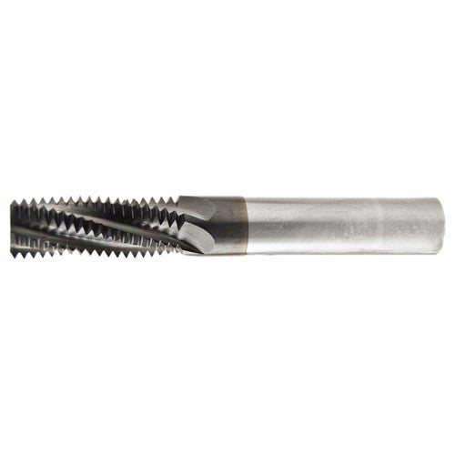 M4.5x0.75 3 Flute Solid Thread Mill-TiAlN - Exact Tool & Supply