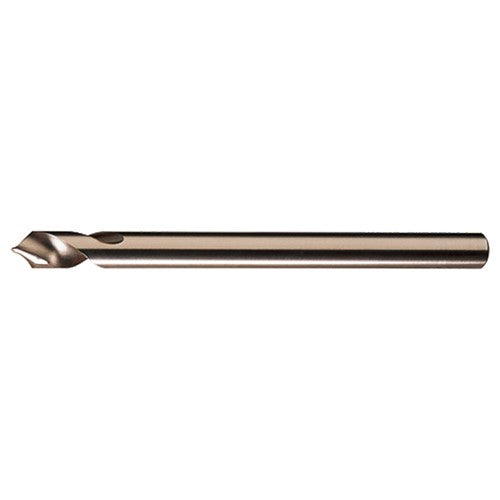 3/4″ × 8″ OAL 120 Degree HSSCoPM Radial NC Spotting Drills Gold-Black Oxide - Exact Tool & Supply