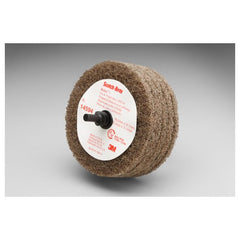 ‎Scotch-Brite Roloc + Cut and Polish Disc D5 C5-ZR A/O Medium 3″ × 1-1/4″ - Exact Tool & Supply