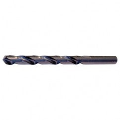 #17 RHS / RHC HSS 118 Degree Radial Point CLE-MAX Jobber Drill - Steam Oxide - Exact Tool & Supply