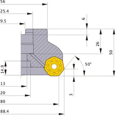 AHX440SR08006CA MILL