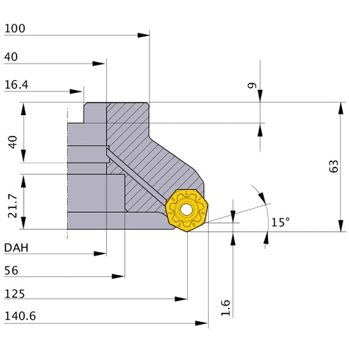 ‎AHX475S-125B10AR MILL