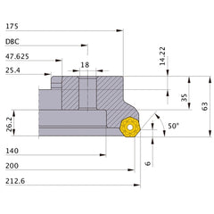 AHX640SR20008KN MILL