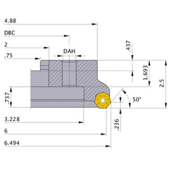 AHX640SUR0610FA FACE MILL