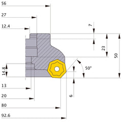 ‎AHX640W-080A10L MILL