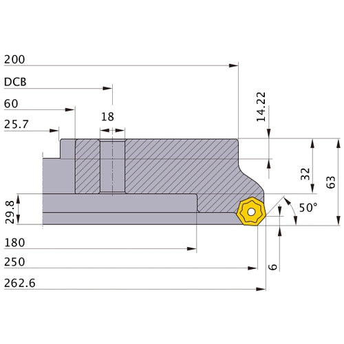 ‎AHX640W-250C24L MILL