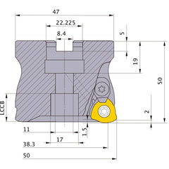 AJX12R05003B MILL