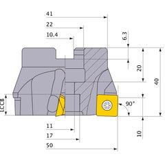 ‎ASX400-050A03R MILL