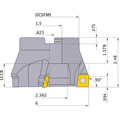 ASX400R0615E FACE MILL