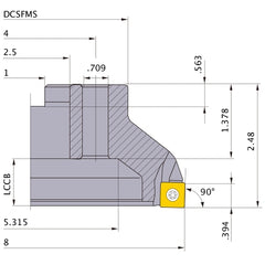 ASX400R0819M FACE MILL