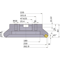 ASX445R25014K MILL