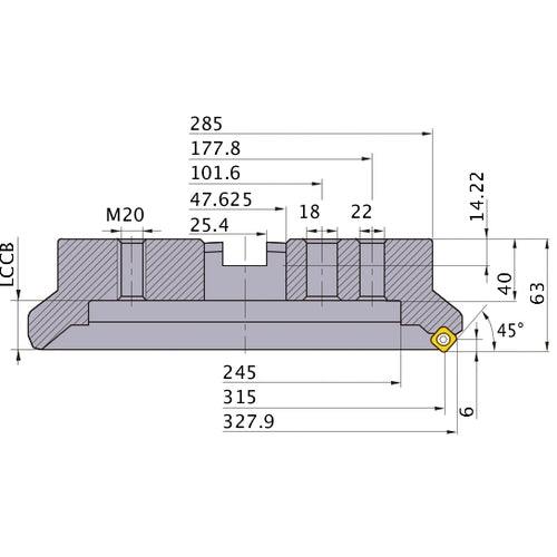 ASX445R31528P MILL