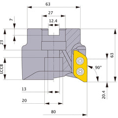 ‎AXD7000-080A04RB MILL