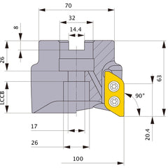 ‎AXD7000-100A05RB MILL